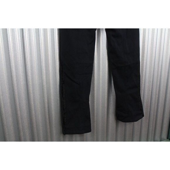 Vintage y2k Prada Milano Button Detailed Flare Trousers Pants Black 24x26 AY309 - Picture 8 of 12